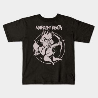 cupid napalm death Kids T-Shirt